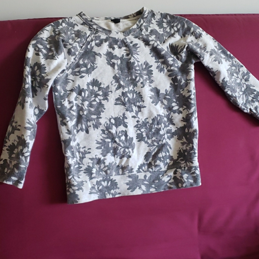J Crew fitted sweatshirt